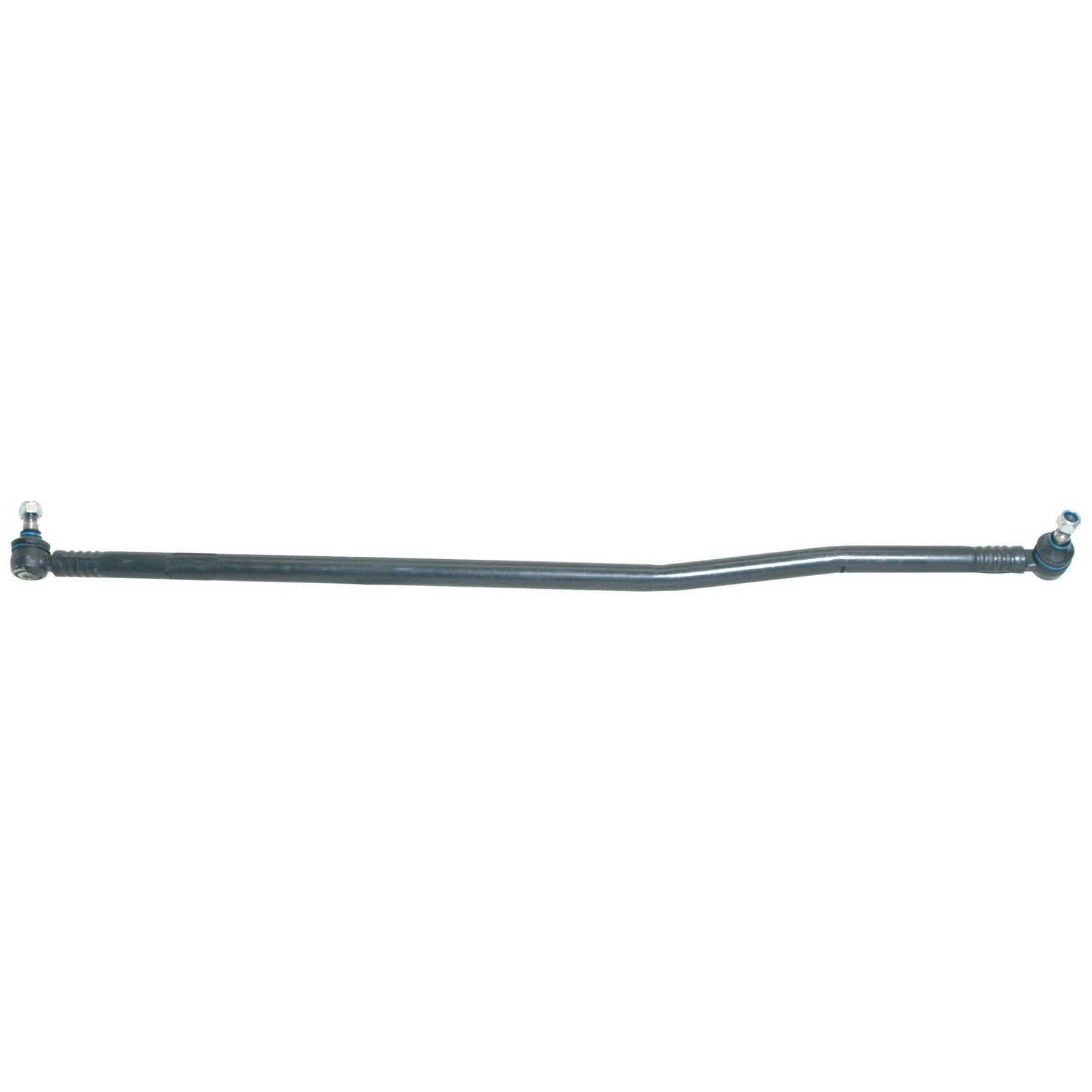 A long, thin metal rod measuring 1181mm, with a slight bend in the middle and ball joint ends on both sides, featuring an M16 x 1.5 thread on one end. This is the Track Rod/Drag Link Assembly from Sparex (S.42063).