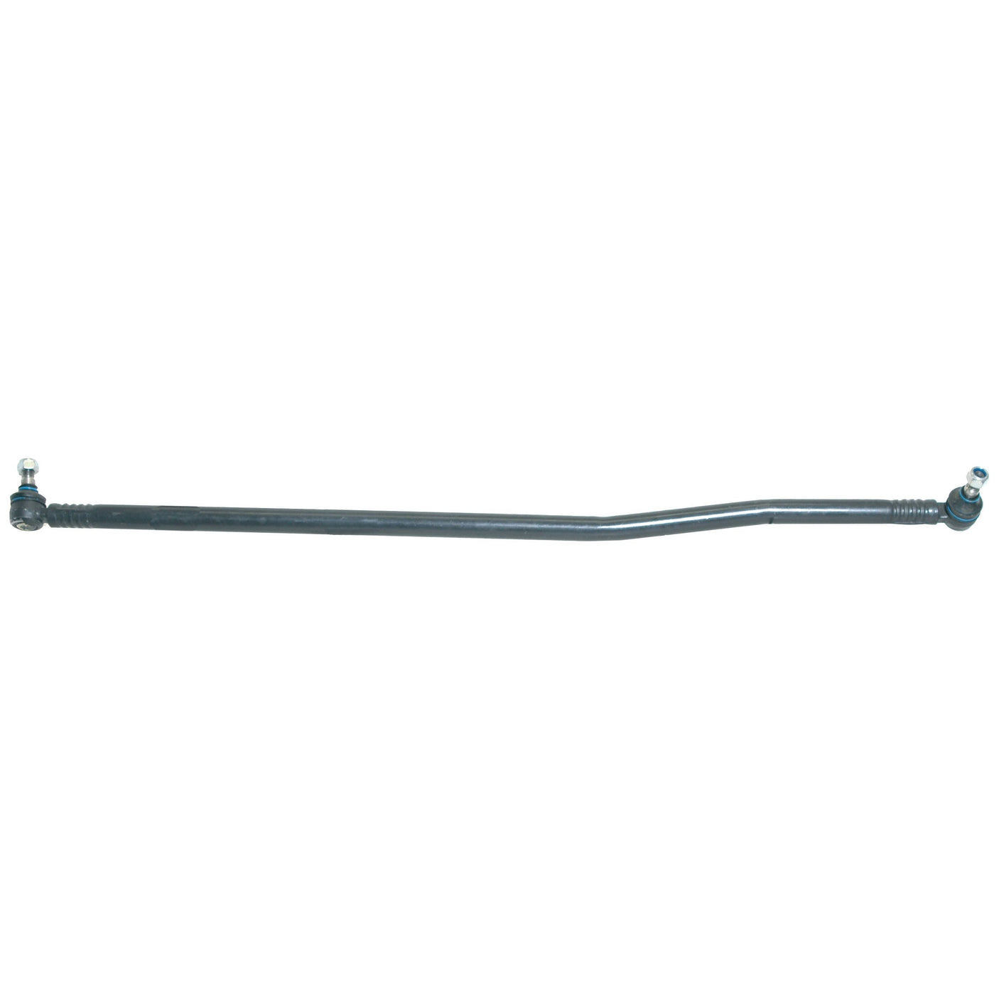 A long, thin metal rod measuring 1181mm, with a slight bend in the middle and ball joint ends on both sides, featuring an M16 x 1.5 thread on one end. This is the Track Rod/Drag Link Assembly from Sparex (S.42063).