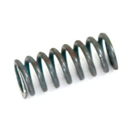 A close-up image of the Clutch Spring (Sparex Part No. S.42076) featuring helical coils, a small metal compression spring compatible with Massey Ferguson tractors, available from Sparex.