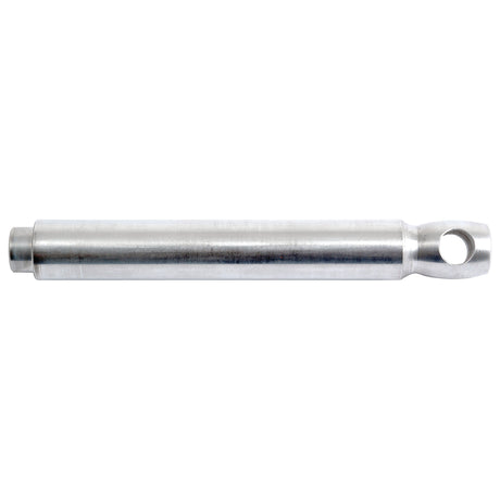 A cylindrical metal rod with a closed loop at one end and a smooth, solid body, reminiscent of the robust design found in the Sparex Power Steering Rod (Sparex Part No. S.42095).