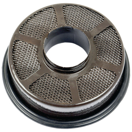 The Sparex Oil Bath Element - S.42122 is a metal circular filter with a mesh grid and central opening, designed for an inner diameter of 50mm.