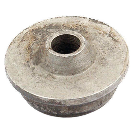 A Sparex Abutment (Sparex Part No.S.42184) with a central threaded hole and visible signs of wear and rust, possibly a part from a Landini 5830.