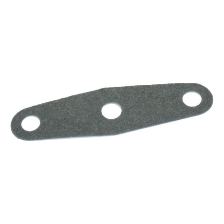 A flat, elongated, dark-colored Hydraulic Cylinder Gasket from Sparex (Part No. S.42212) with three evenly spaced holes, suitable for Ford/New Holland hydraulic cylinders.