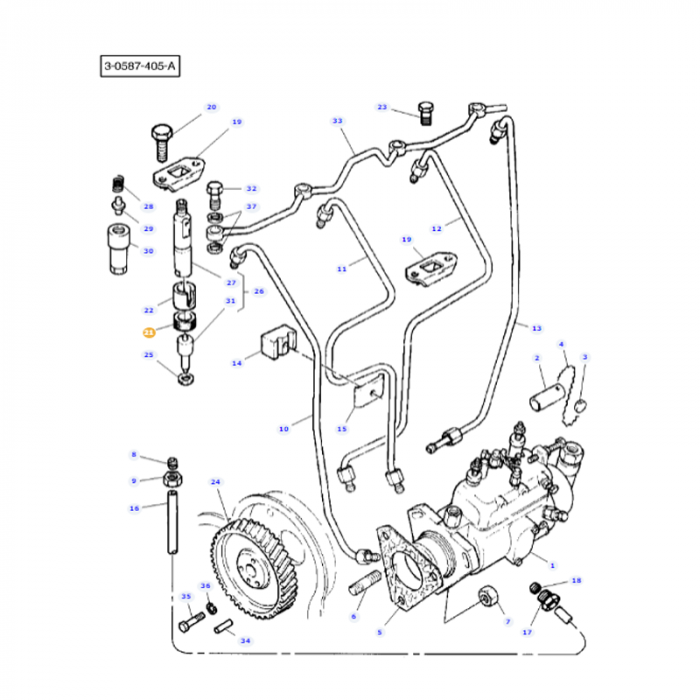 Massey Ferguson - Seal - 4226227M1 - Farming Parts