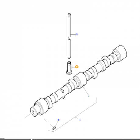 Massey Ferguson - Tappet - 4226515M1 - Farming Parts