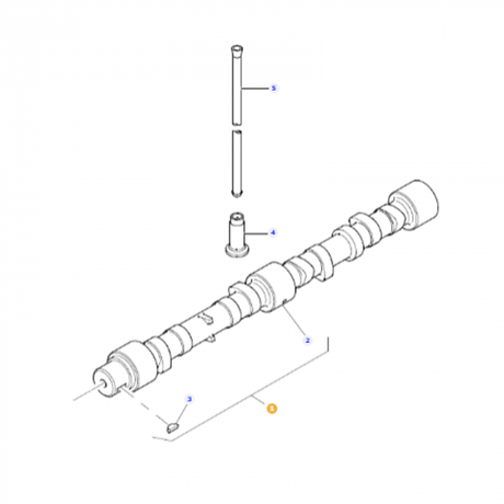 Massey Ferguson - Camshaft - 4226933M1 - Farming Parts