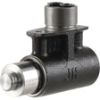 A Sparex Brake Slave Cylinder (LH), part number S.42270, features a cylindrical base and a vertical component with a circular opening at the top, typically used in Massey Ferguson equipment.