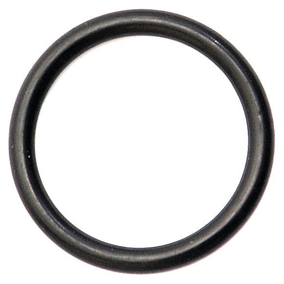 A black nitrile rubber O-ring in a circular shape on a white background, compatible with Massey Ferguson machinery. This is the Sparex O Ring 4 x 31mm 70 Shore, part number S.42299.