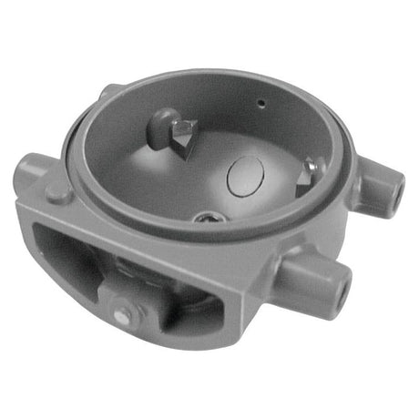 A gray, circular plastic component with multiple openings and an internal section containing connectors, resembling the Distributor Cap commonly used in Ford / New Holland machinery, is identified as Sparex Part No. S.42327 from the brand Sparex.