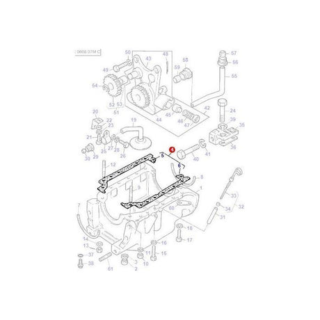 Massey Ferguson - Sump Gasket - 4224249M91 - Farming Parts