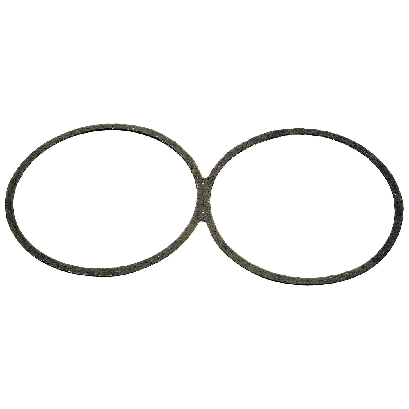 Two connected black elliptical loops in a horizontal figure-eight shape, resembling the Sparex Liner Seal, Part No. S.42488.