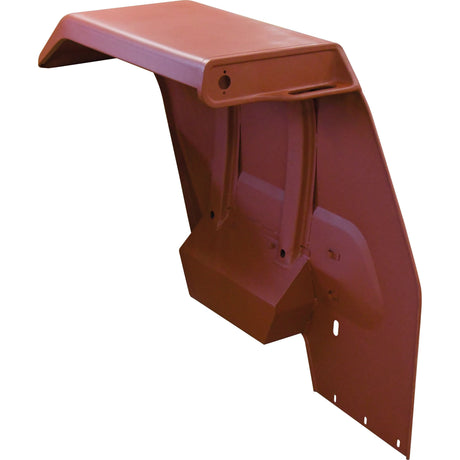 A Sparex Fender (with Tool Box) - RH, part number S.42494, designed for Massey Ferguson tractors, features a rectangular, curved shape with a small compartment on its underside for tools.