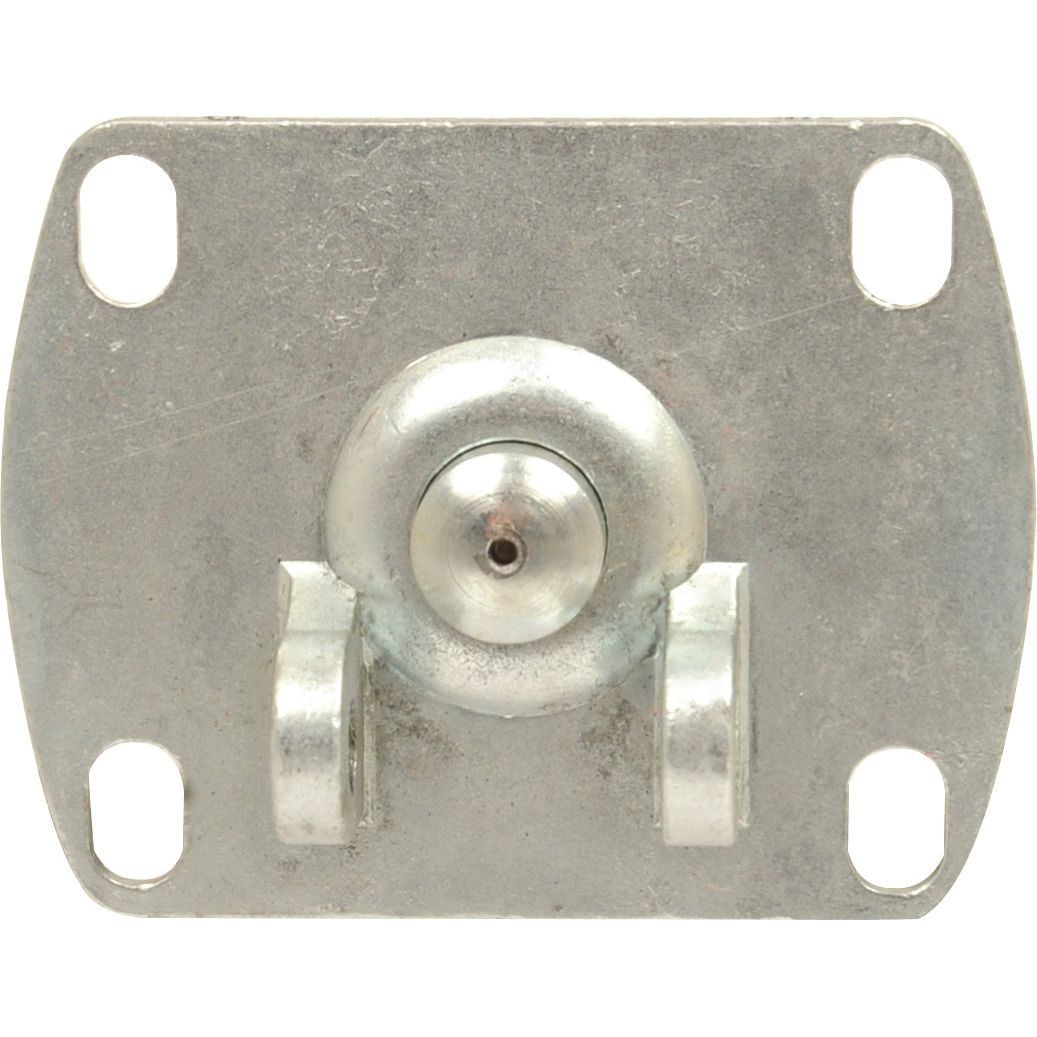 The Sparex Ignition Switch (Sparex Part No. S.42538) is crucial for applications such as the starter gear stick in Massey Ferguson tractors, often featuring a metal swivel plate with a central bearing and four mounting holes to facilitate the attachment and rotation of objects.