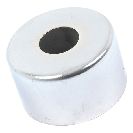 The Sparex Dust Cover (Part No. S.42588) is a cylindrical metallic object with a large central hole, resembling a spacer, that functions perfectly as a dust cap for the steering shaft of a Massey Ferguson.