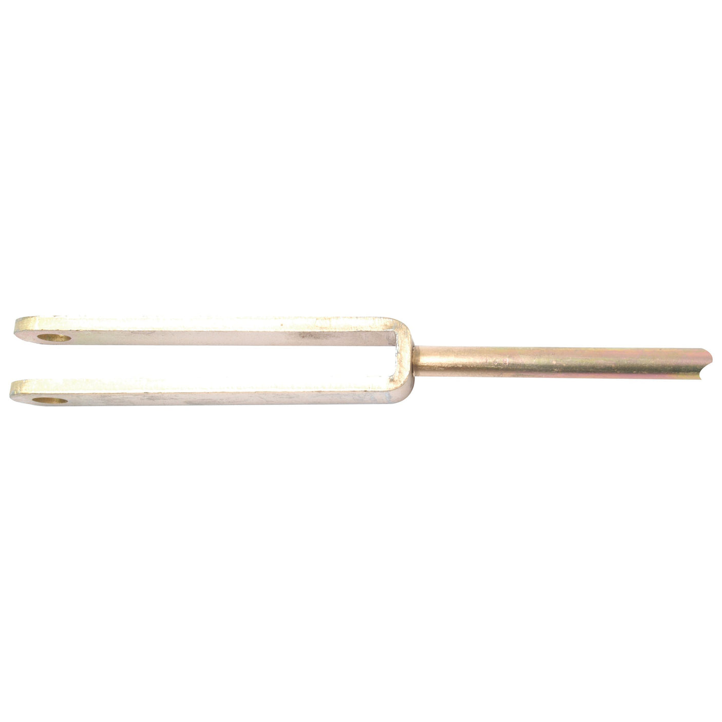 A metallic tuning fork with two prongs and a handle, reminiscent of the precision found in Sparex Brake Pedal Rod components (Sparex Part No. S.42602).