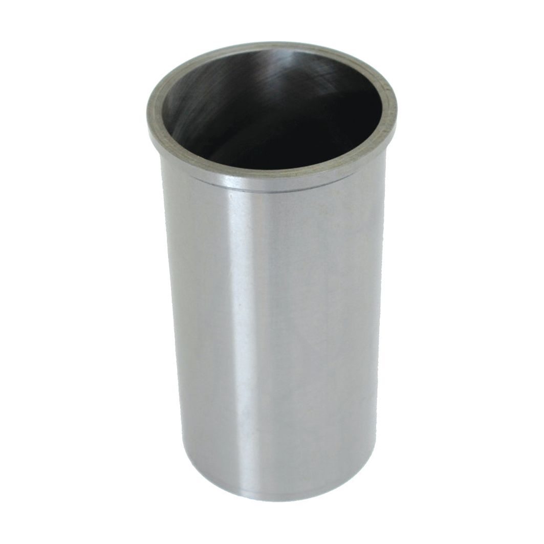 A Piston Liner (Finished) by Sparex, with the part number S.42626, is a cylindrical stainless steel container with an open top and smooth finish, perfect for use as a liner.