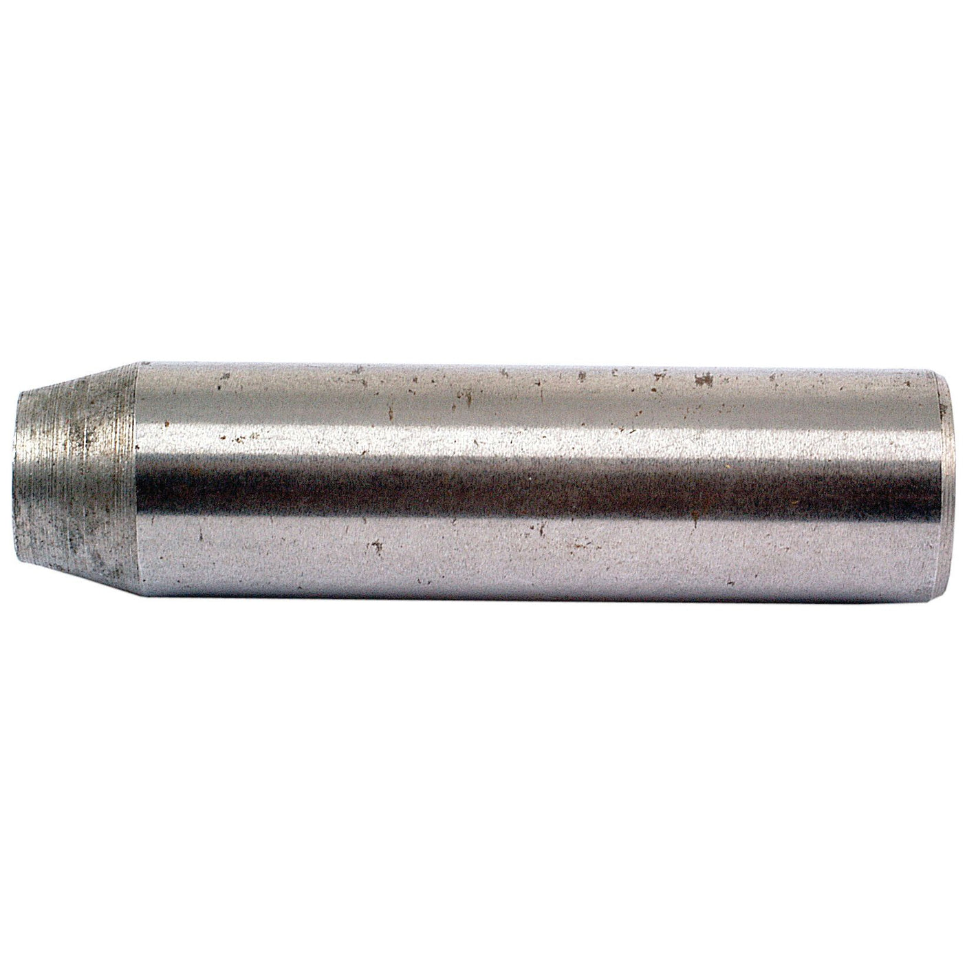 Introducing the Linkage Control Support Pin (Sparex Part No. S.42700) by Sparex, a cylindrical metal pin featuring a tapered end and rough texture, specifically designed for linkage control in Sparex systems.