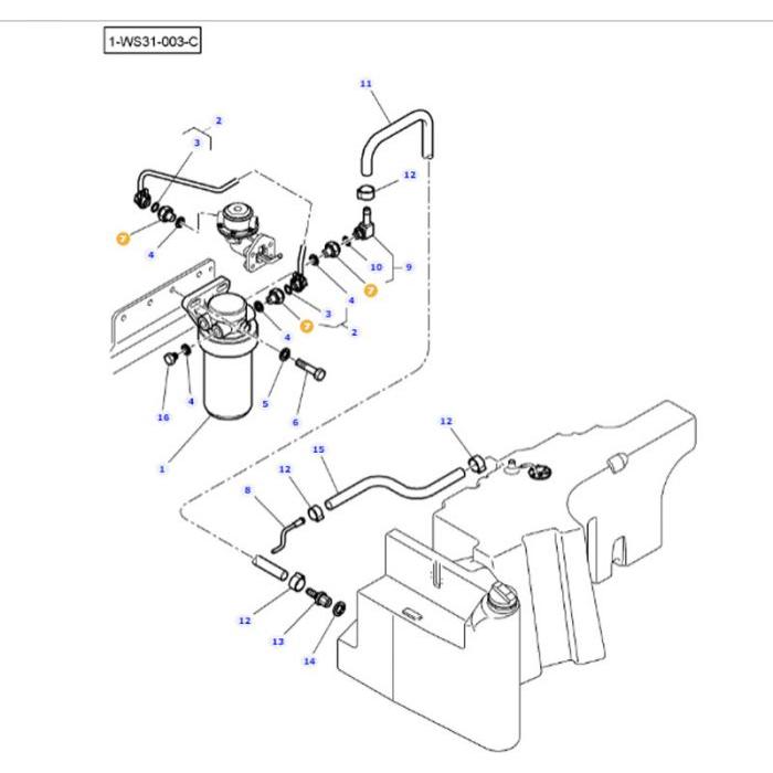 Massey Ferguson - Union - 4270980M1 - Farming Parts