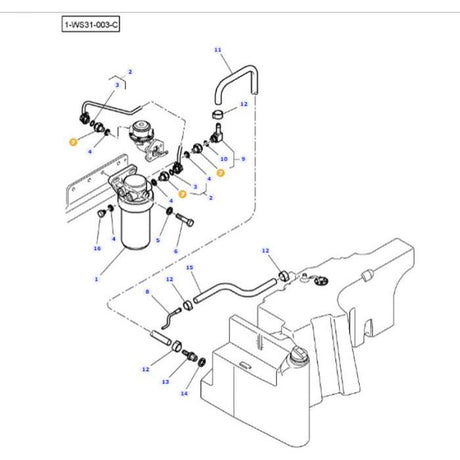 Massey Ferguson - Union - 4270980M1 - Farming Parts