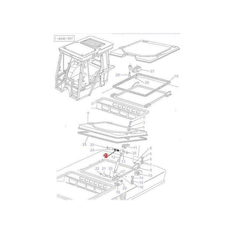 Massey Ferguson - Clevis Pin - 3303075M1 - Farming Parts