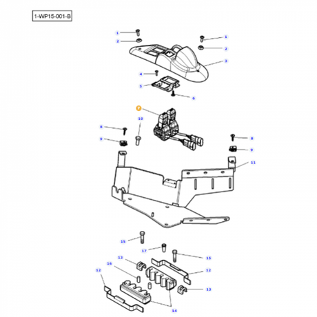 Massey Ferguson - Hydraulic Control - 4289763M2 - Farming Parts