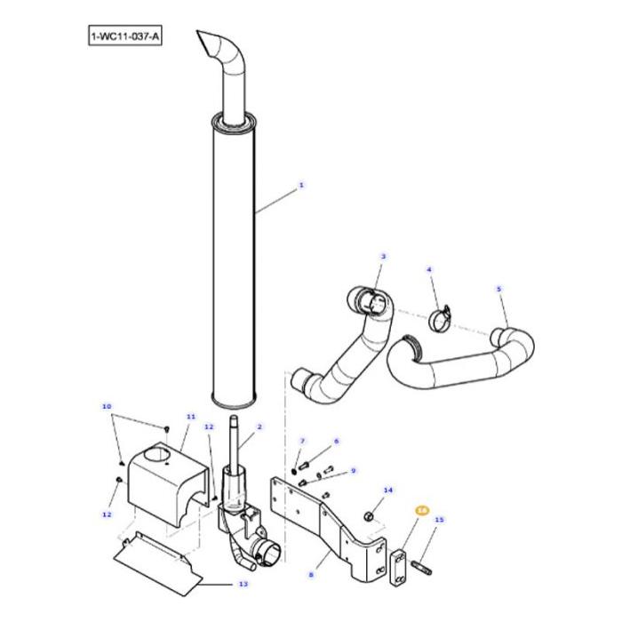 Massey Ferguson - Adjusting Shim - 4291103M2 - Farming Parts