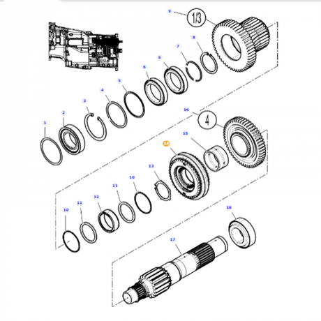 Massey Ferguson - Synchro Unit - 4302873M93 - Farming Parts