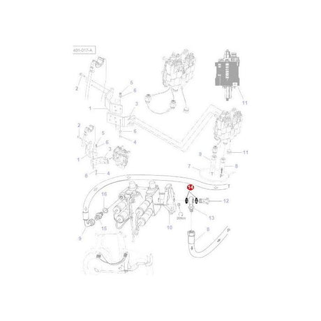 Massey Ferguson - O Ring - AL5037063 - Farming Parts