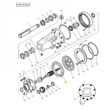 Massey Ferguson - Plate - 4304517M1 - Farming Parts