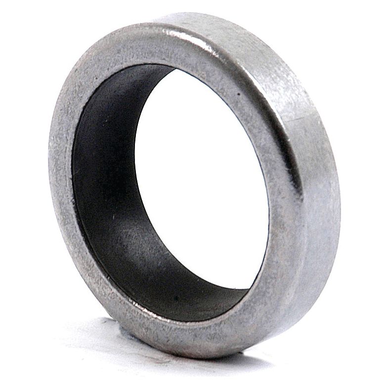 Image of a metallic O-ring with a smooth surface, ideal for applications requiring a Sparex Metric Rotary Shaft Seal, 25 x 35 x 10mm (Sparex Part No. S.43102), commonly used in Massey Ferguson machinery.