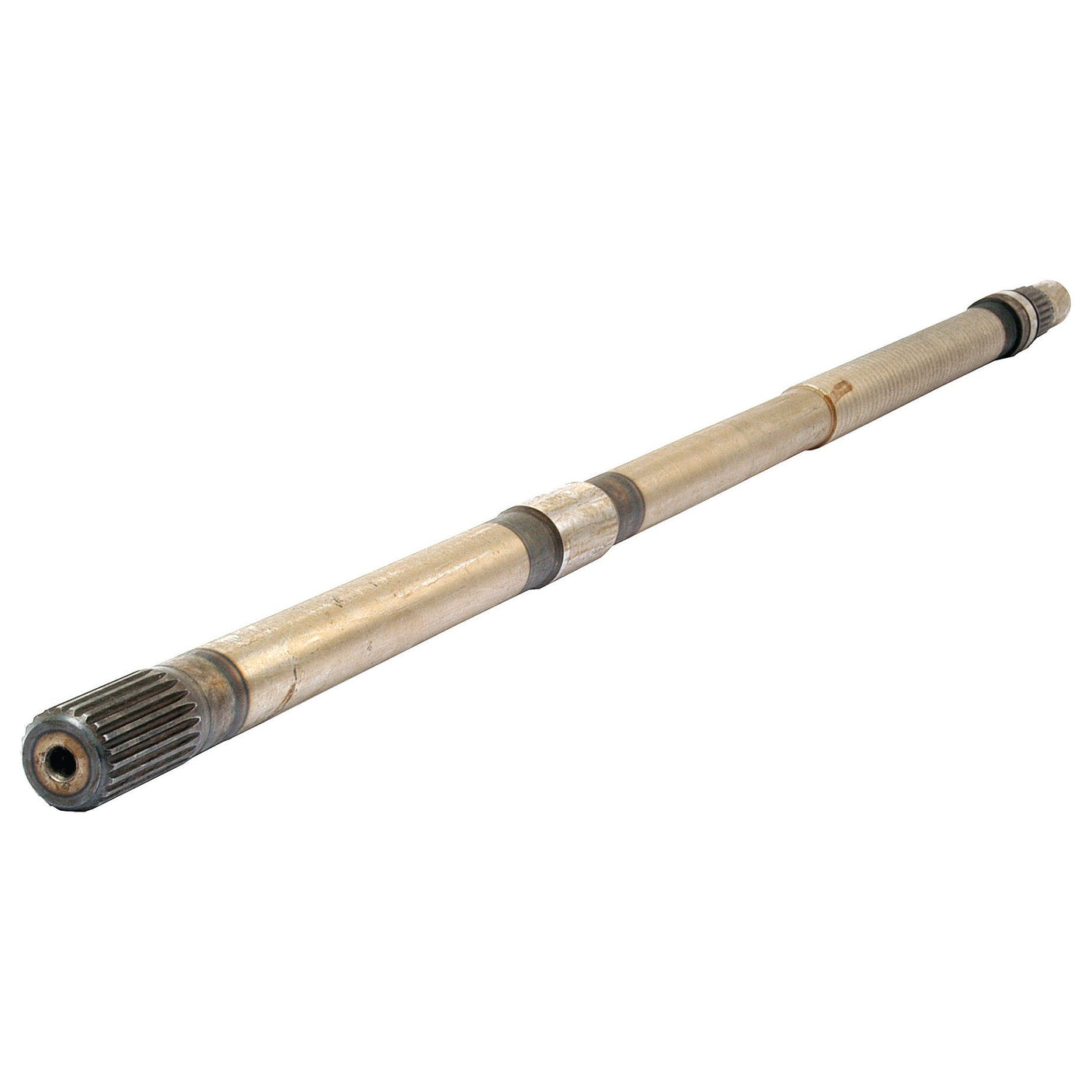 The PTO Shaft - S.43158 by Sparex, featuring splined ends, is designed for transmitting torque in mechanical systems.