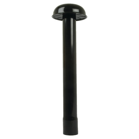 A black, vertical cylindrical object with a dome-shaped top and a 50mm connection is the Sparex Pre Cleaner (Sparex Part No.S.43261).