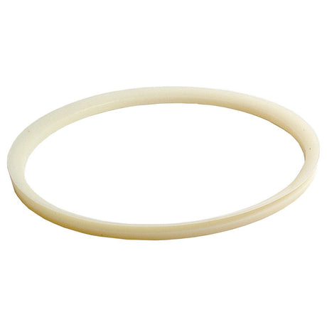 A plain, white rubber O-ring gasket displayed against a white background is suitable for Massey Ferguson tractors and is compatible with Sparex Hub Seal 4WD (Part No. S.43324).