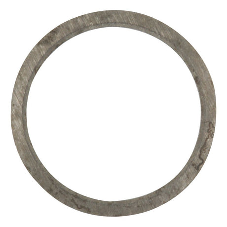 A thin, circular, metallic washer with a rough surface, ideal for Landini 5830 and other Massey Ferguson parts: the Differential Washer by Sparex (Sparex Part No. S.43480).