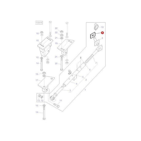 Massey Ferguson - Plate - 3808970M3 - Farming Parts