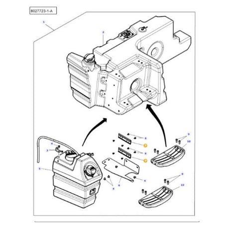 Massey Ferguson - Slipper - 4351347M1 - Farming Parts