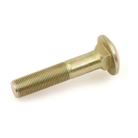 This Sparex Square Wheel Bolt M18 x 1.5 x 95mm (Sparex Part No. S.43523) features a hexagonal head and threaded shaft, making it perfect for fastening materials together with precision on Massey Ferguson machinery.