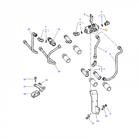 Massey Ferguson - Reversing Valve - 4358046M1 - Farming Parts