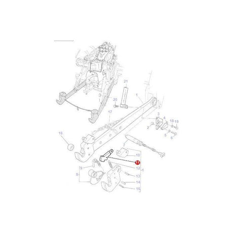 Massey Ferguson - Pawl - 3194583M1 - Farming Parts