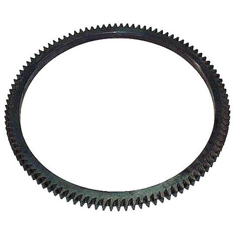 A circular metal gear ring with evenly spaced teeth along the outer edge, provided by Sparex and known as the Ring Gear - S.43934.