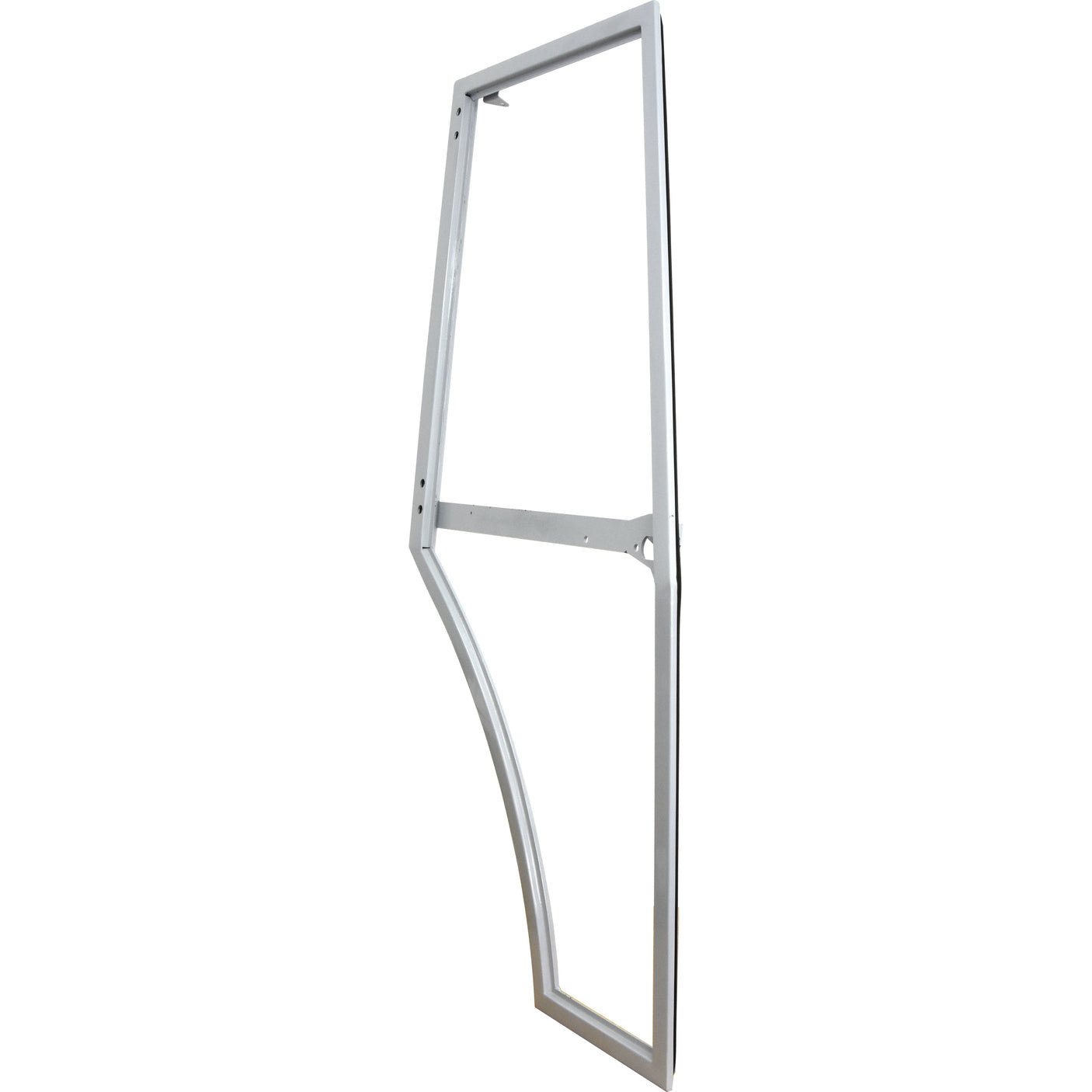 The Door Frame RH (Sparex Part No. S.43936) by Sparex, a Massey Ferguson metal door frame designed for vehicles or machinery, is displayed against a white background.