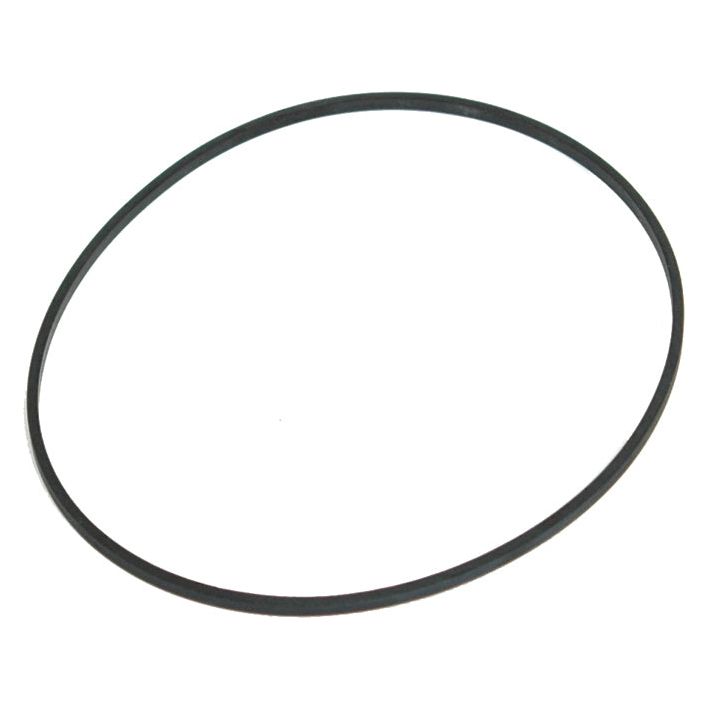 A thin, black sealing tape from Sparex (Part No. S.4438) lying flat and forming a circular shape against a white background, resembling a seal for Ford New Holland's hydraulic pump, with dimensions of 50mm in width and 66m in length.