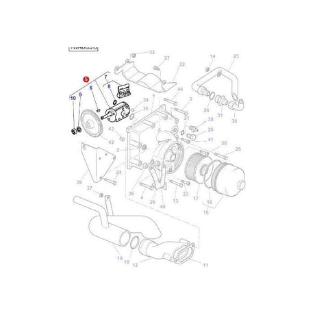 Massey Ferguson - Hydraulic Pump - 3799411M2 - Farming Parts