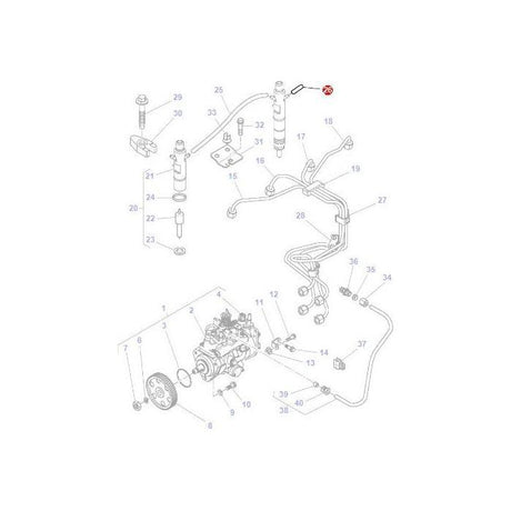 Massey Ferguson - Cap - 4224801M1 - Farming Parts