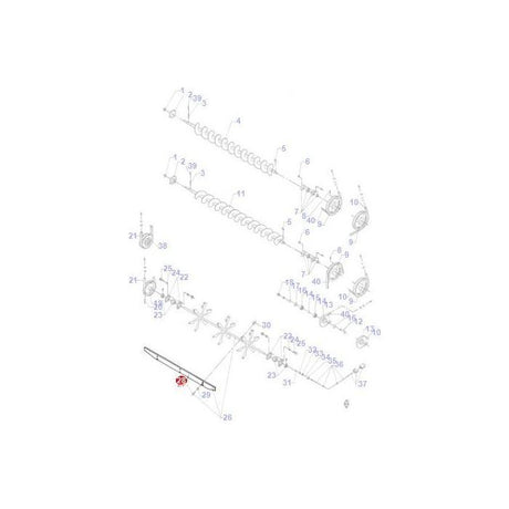 Massey Ferguson - Fan Blades - D28450213 - Farming Parts