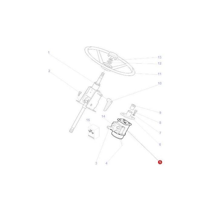 Massey Ferguson - Orbital Unit - 6214357M91 - Farming Parts