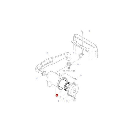 Massey Ferguson - Air Filter - 6242573M92 - Farming Parts