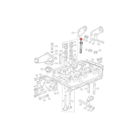 Massey Ferguson - Head Stud - 1476087X1 - Farming Parts