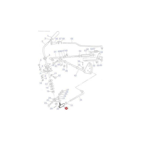 Massey Ferguson - Toggle - 3040796M1 - Farming Parts