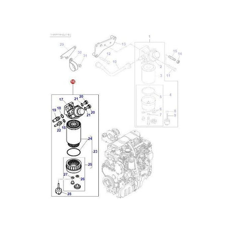 Massey Ferguson - Primer Pump - 4288692M2 - Farming Parts